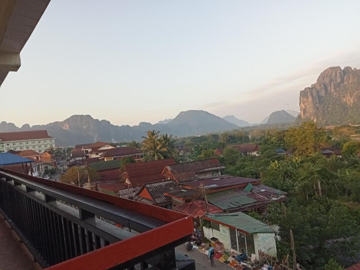 Bountang Mountain View Riverside Hotel Vang Vieng Esterno foto