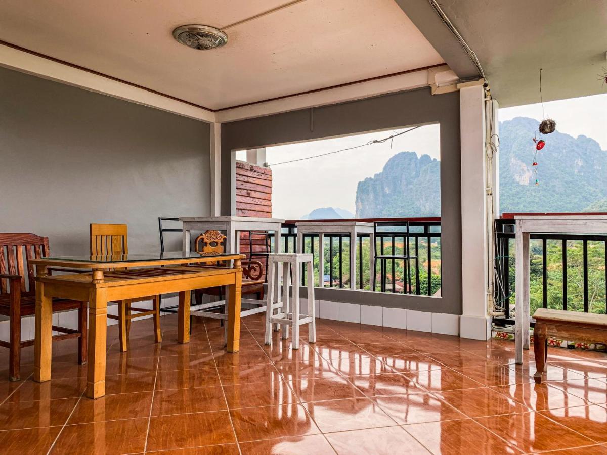 Bountang Mountain View Riverside Hotel Vang Vieng Esterno foto