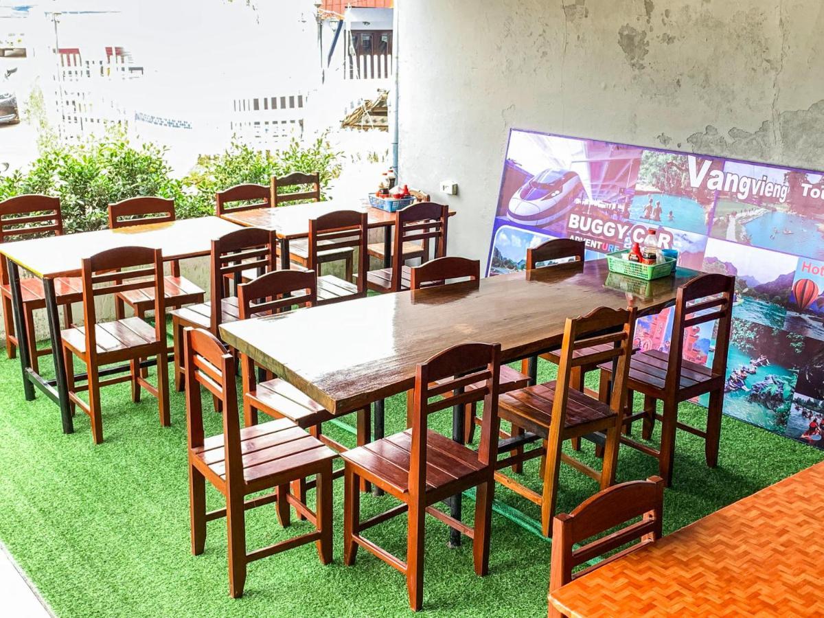 Bountang Mountain View Riverside Hotel Vang Vieng Esterno foto