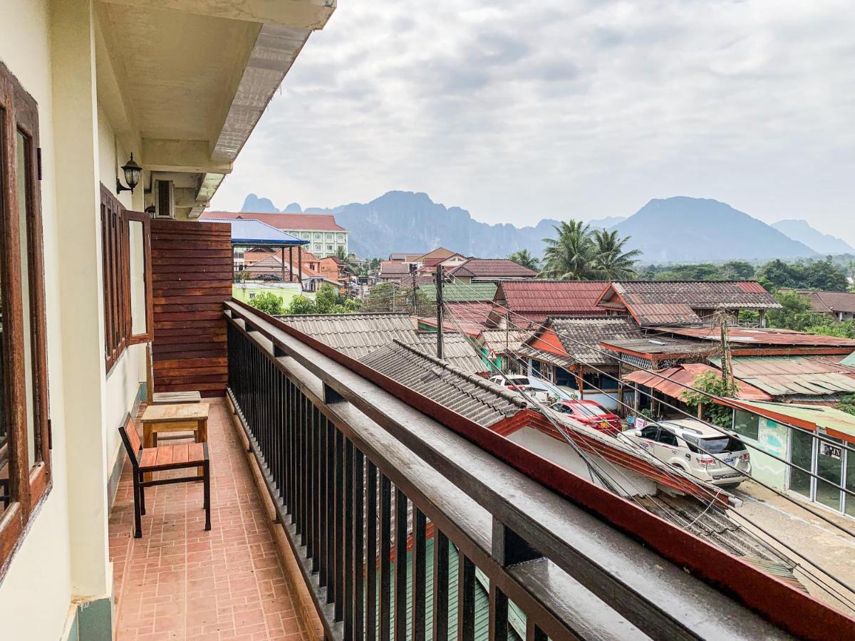 Bountang Mountain View Riverside Hotel Vang Vieng Esterno foto