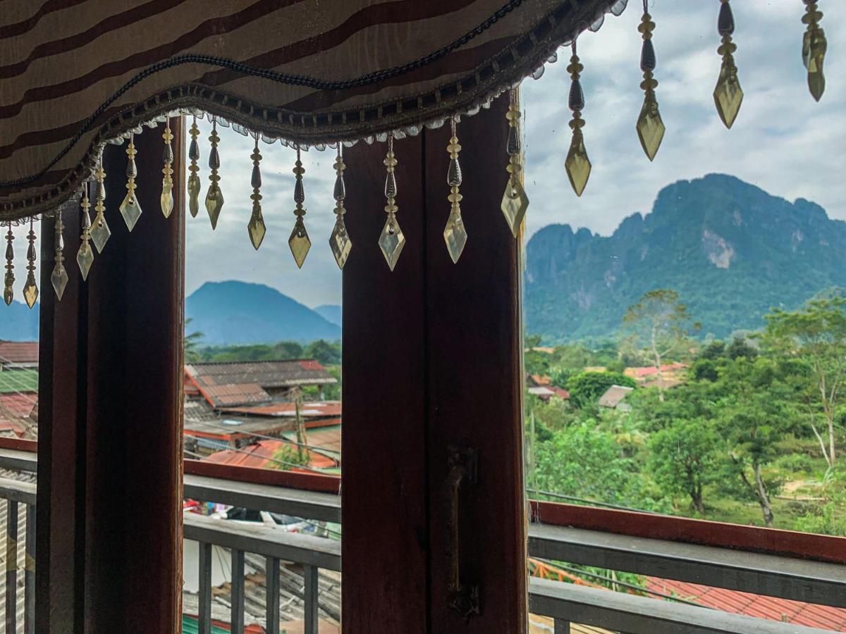 Bountang Mountain View Riverside Hotel Vang Vieng Esterno foto