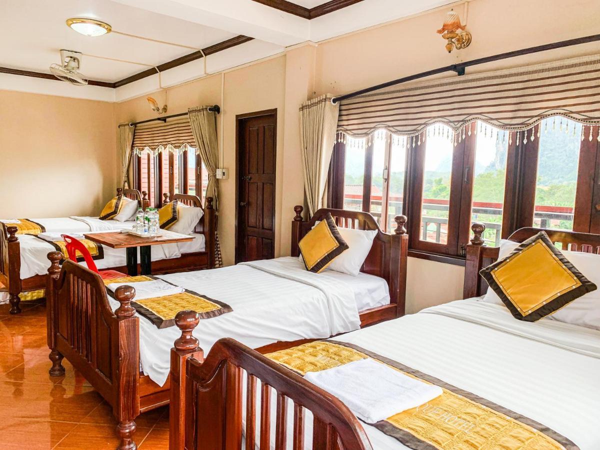 Bountang Mountain View Riverside Hotel Vang Vieng Esterno foto